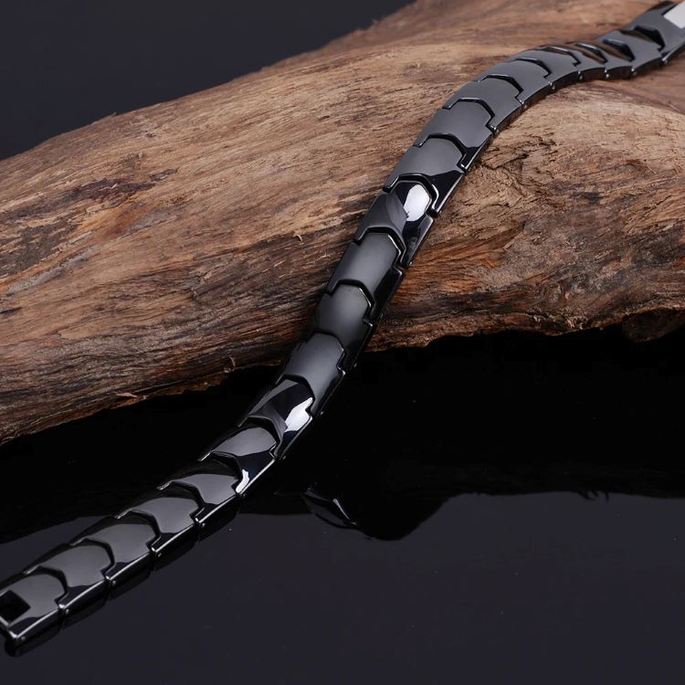 Ceramic Black Energy Bracelet