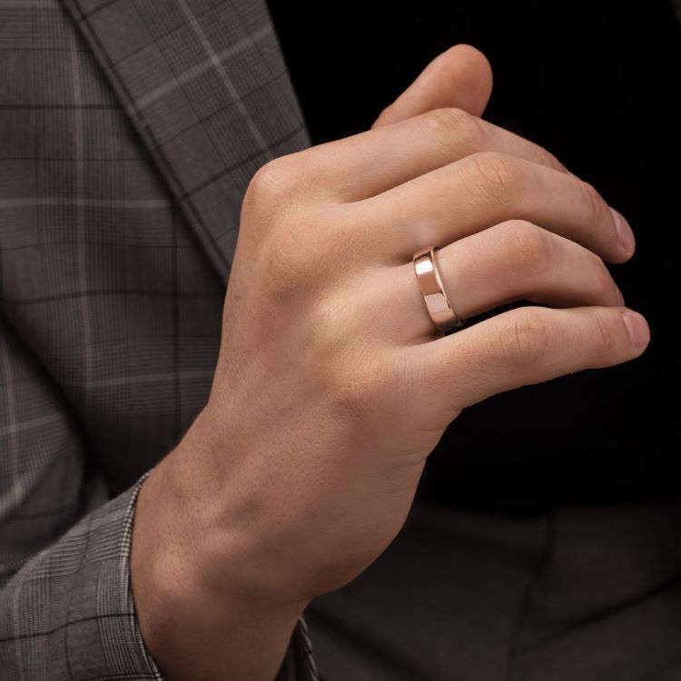 Opulent Rose Gold Ring