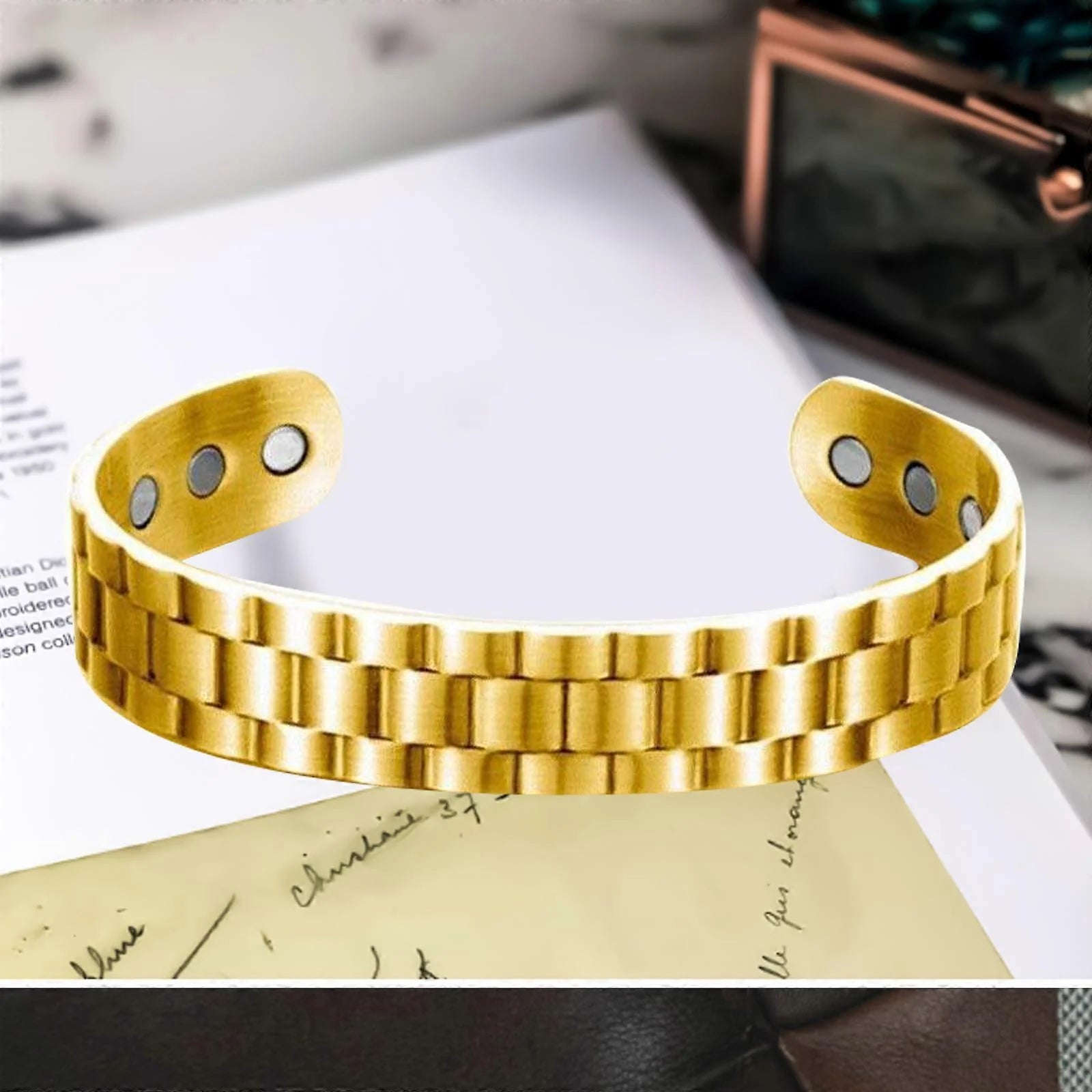 Men's Gold Energy Bracelet